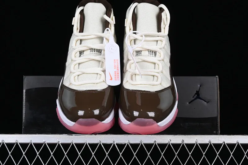 All categories Air Jordan Jordan series basketball shoes Air Jordan 11 P version Air Jordan 11 "Neapolitan" AJ11 black pink brown CT8012-126